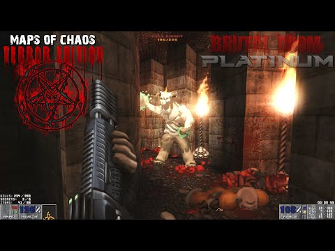 Brutal Doom Platinum 2.0 - Maps of Chaos TERROR EDITION: Map04 | 4K/60