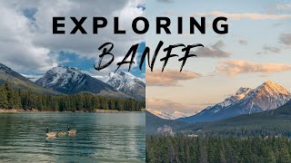 Visiting 3 Beautiful Lakes Near Banff Town & Staying At The Juniper Hotel!