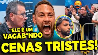 INACREDITÁVEL! NEYMAR E GABIGOL TOMAM APAVORO AGRESSIVO E  SÃO ESCOLTADOS! PRESIDENTE CHAMOU NEYMAR!