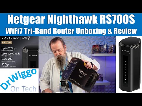 Netgear Nighthawk RS700S Tri Band WiFi7 10gb Router