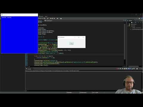 JavaFX Applicaion 8 GridPane Automation