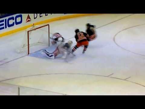 Cam Janssen scores his goal of the season - New Jersey Devils vs New York Rangers 12/7/13
