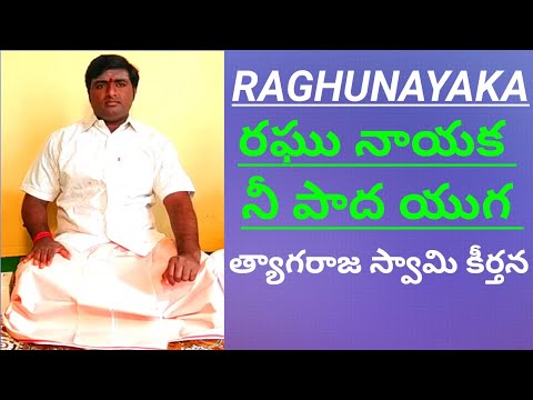 Raghunayaka రఘు నాయక (Class/Lesson)Ragam:Hamsadhwani త్యాగరాజస్వామి  కీర్తన