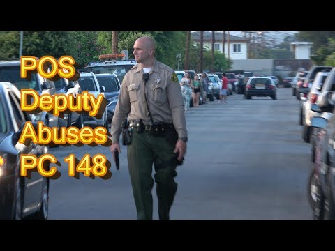 Genius Deputy Searches GoPro For Hidden Weapons