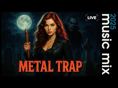 🦇 1 HOUR DARK TRAP METAL MIX 2025 | Heavy Guitars & Haunting Synths 🌙