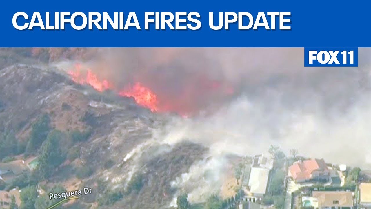 California Fires Update: Palisades Fire burns in Mandeville Canyon