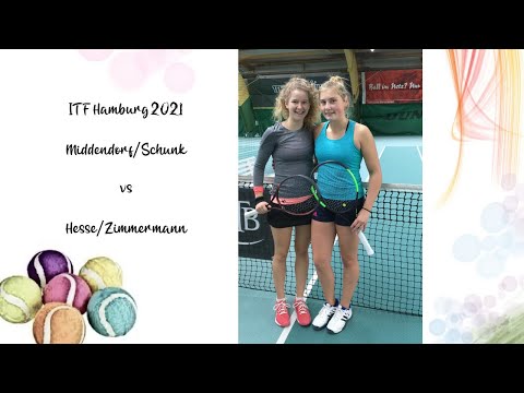 Middendorf/Schunk vs Hesse/Zimmermann - ITF Hamburg 2021