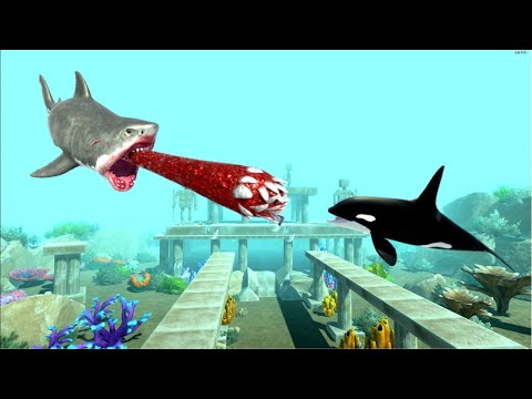 New Update MUTANT MEGALODON ♦ Animal Revolt Battle Simulator ♦