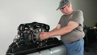 1970-1971 Porsche 2.2L 911E Engine Hand Crank