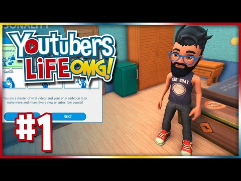 Youtuber's Life in 2021 | Let's Play: Youtuber's Life OMG | Ep 1 - YouTube