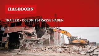 Dolomitstraße Hagen - Rückbau einer alten Steinfabrik