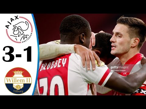 Ajax vs Willem II 3-1 All Goals & Highlights 28/01/2021 HD