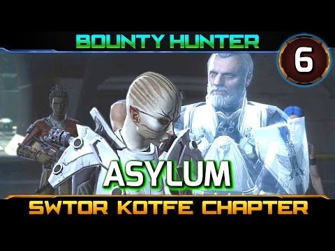 SWTOR Knights of the Fallen Empire ► CHAPTER 6, Bounty Hunter (Mostly Light) - Asylum