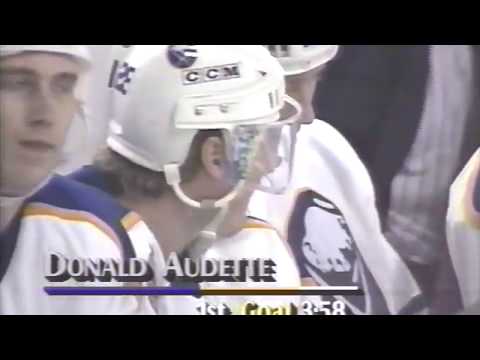 Donald Audette Goal - Game 4, 1993 Adams Division Semi Finals Sabres vs. Bruins