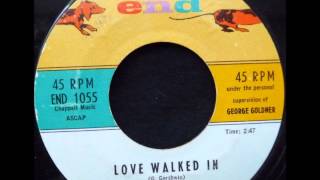 Flamingos  - Love Walked In / Yours - End 1055 - 1959