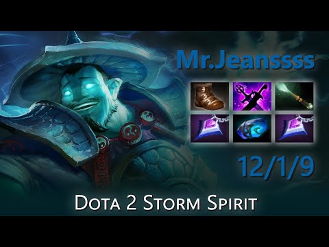 [Top 21 OpenDota Storm Spirit] "Mr.Jeanssss" 12/1/9 | Dota 2 Storm Spirit highlights