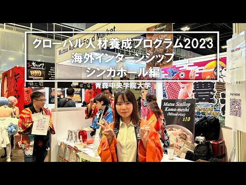 看護学科 グローバル人材養成プログラム2023　海外インターンシップ：シンガポール編
