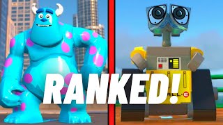 EVERY Pixar Character RANKED In Lego Incredibles!