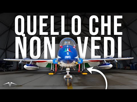 TUTTI I SEGRETI delle FRECCE TRICOLORI: dentro la LORO BASE!