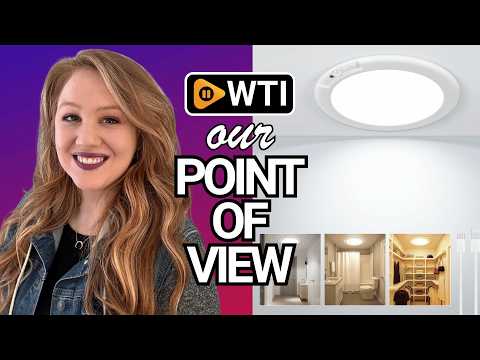 Wireless Closet Lights Motion Sensor - No Wiring Rechargeable Ceiling Light Night Light Indoor - WTI product video review