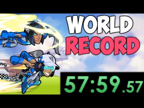 Brawlhalla 2v2 SPEEDRUN To Diamond WORLD RECORD