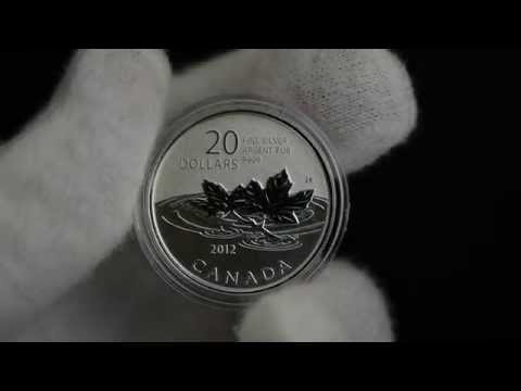 2012 Canada $20 "Farewell to the Penny" 1/4 oz .9999 Fine Silver coin