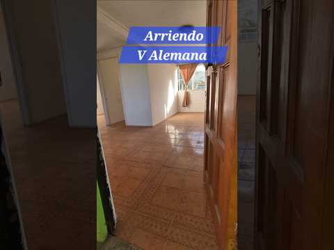 Villa Alemana,  calle santa Sarah.  Departamento en arriendo