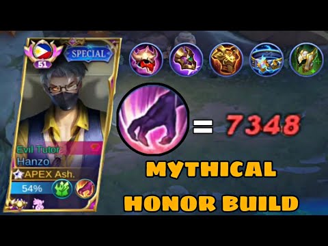 This Bloody Retribution is OP For Hanzo Tank build (must try before moonton fix this)  - MLBB
