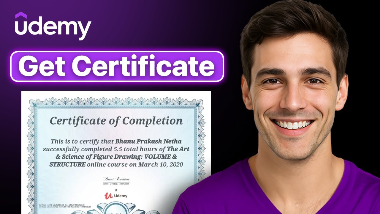How To Easily Get Udemy Certificate - Step By Step (2025 Guide)