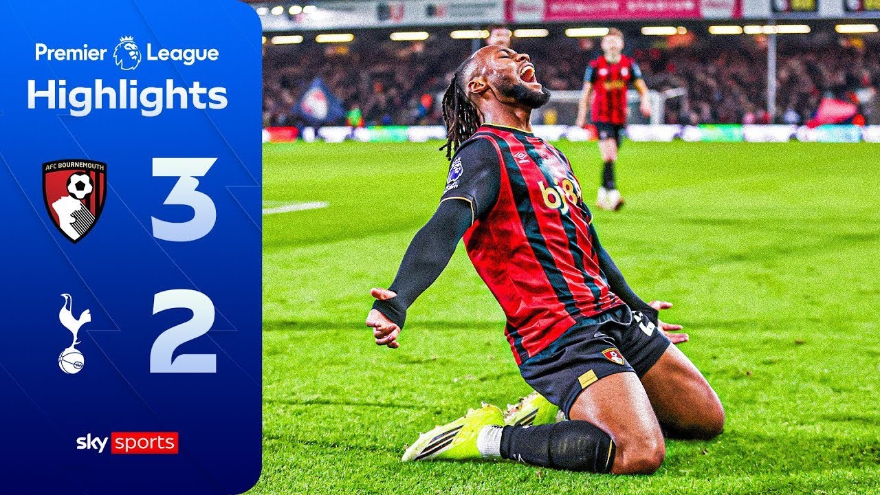 Semenyo wins it in 95th minute! 😱 | Bournemouth 3-2 Spurs | Premier League highlights