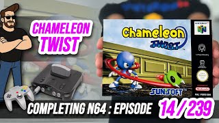 Completing EVERY UK PAL N64 Game! Chameleon Twist 14/239 Nintendo 64