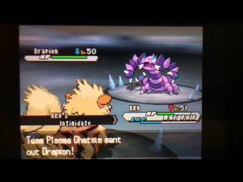 Pokemon White 2 White Kyurem and Ghetsis Battle