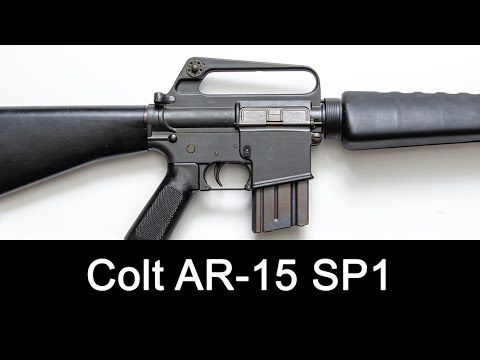 Colt SP1, AR-15a1 - ADS POV Shooting