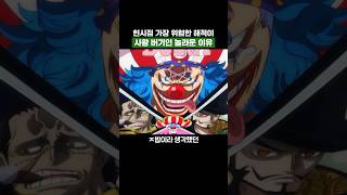 원피스) 현시점 가장 위험한 해적이 사황 버기인 놀라운 이유