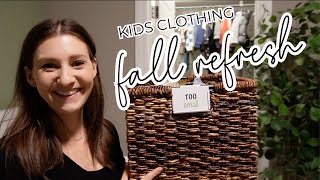 TODDLER & BABY CLOTHING SEASONAL RESET // How I Organize My Kids Clothing