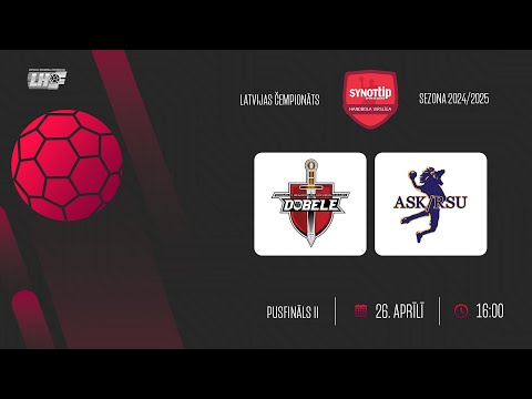 ZRHK TENAX Dobele - ASK Zemessardze/RSU | PUSFINĀLS | SynotTip vīriešu Virslīga 24/25