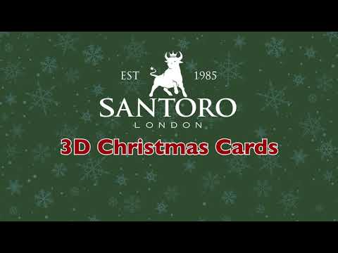 Santoro - 3D Christmas Cards