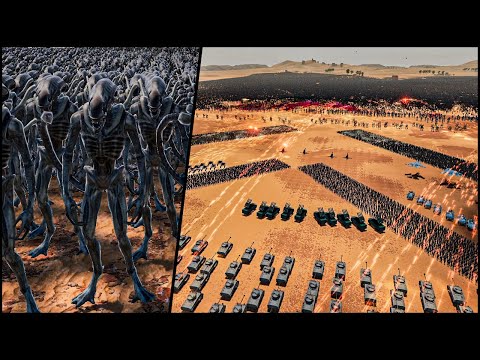 Can Transformers And Human Army Stop 1 Million Aliens - Ultimate Epic Battle Simulator 2