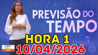 ALERTA DE GEADA E QUEDA NAS TEMPERATURAS: O frio chegou hoje | Previsão do Tempo Hora 1 10/04