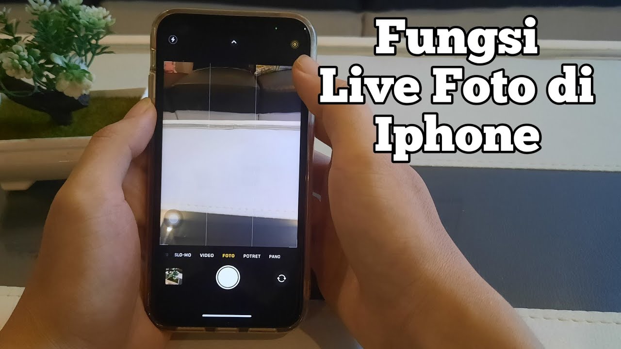 Fungsi live foto di iphone
