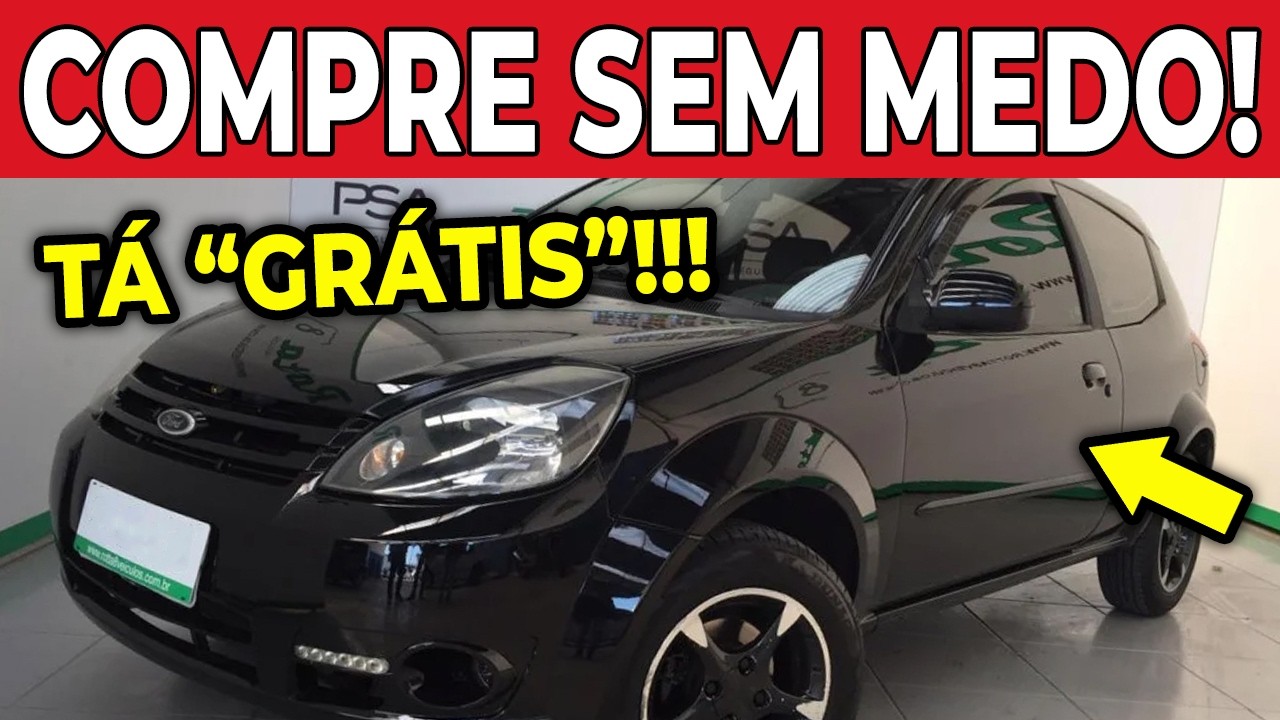 💰 GANHA ATÉ 1 SALÁRIO? ESTES 5 CARROS SÃO PERFEITOS PARA O SEU BOLSO!