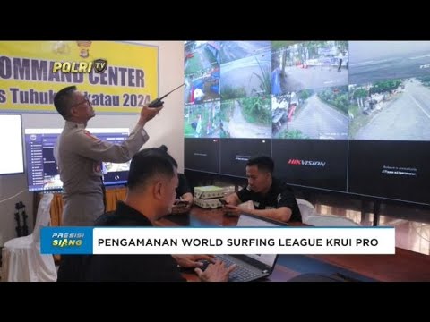 PENGAMANAN WORLD SURFING LEAGUE KRUI PRO 2024