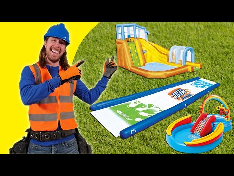 Handyman Hal Water Party Fun | Learn Tools for Kids