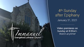 Worship with Immanuel - January 31, 2021