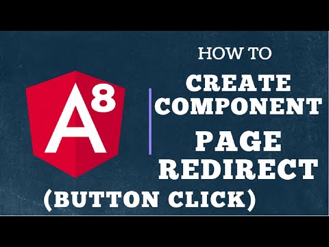 Angular 8 Creating New Component and Redirect new Page Example