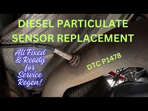 2017 Silverado 6.6L Diesel Exhaust Particulate Sensor Replaced