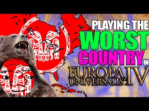Playing the Worst Country in Europa Universalis 4 (EU4)