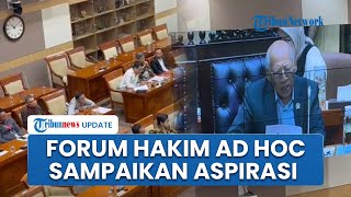 Sambangi Komisi III DPR, Forum Hakim Ad Hoc Desak Penghapusan Disparitas Kesejahteraan