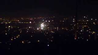 preview picture of video 'Silvester Feuerwerk 2014 Radebeul bei Dresden 1'