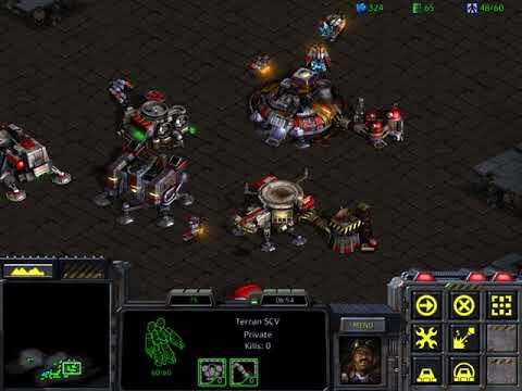 StarCraft REMASTERED - Terran Campaign: Rebel Yell - 8. The Big Push HD